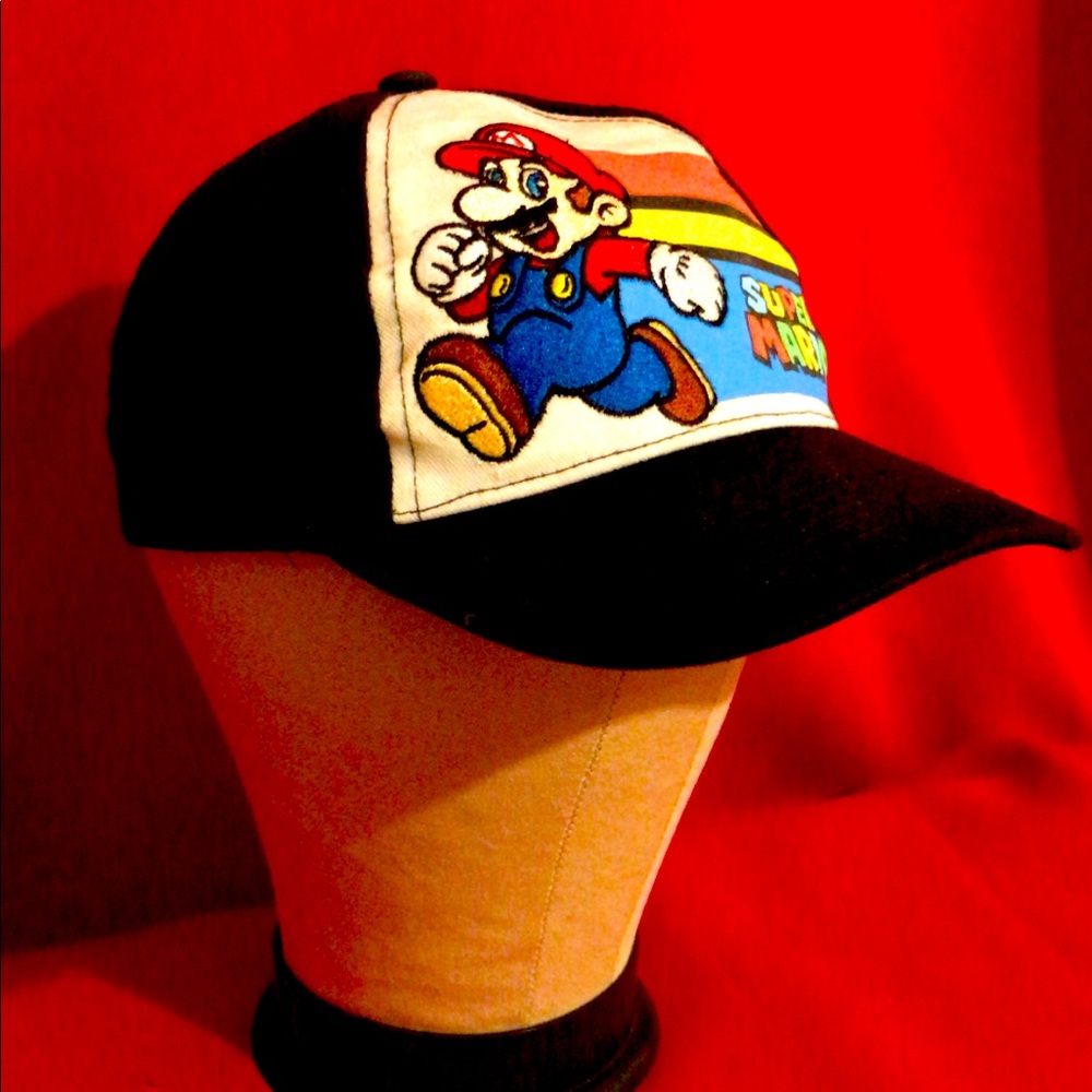nintendo super mario baseball cap/hat